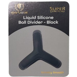 Spartacus Liquid Silicone Ball Divider - Black