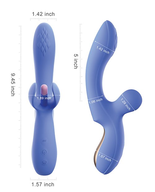FORTEXA Kinky Finger Flapping Clit & G-Spot Vibrator with App Control - Image 5