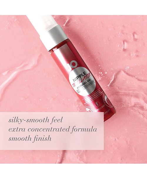 JO Nipple Titillator - Strawberry Stimulant 1 oz - Image 3