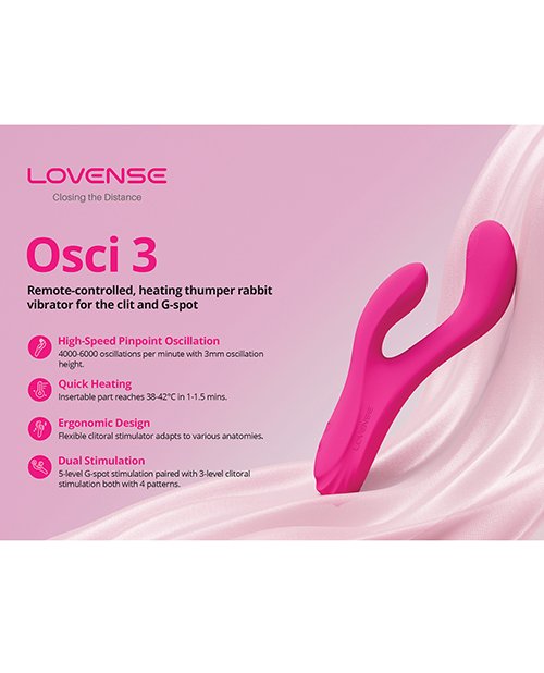 Lovense Osci 3 Oscillating G Spot Vibrator - Pink - Image 7