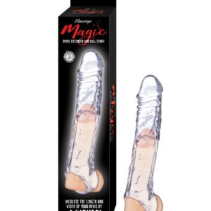Magic Penis Extender & Ball Strap 7.5" - Clear