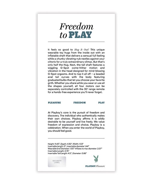 Playboy Pleasure Hug It Out - Acai - Image 7