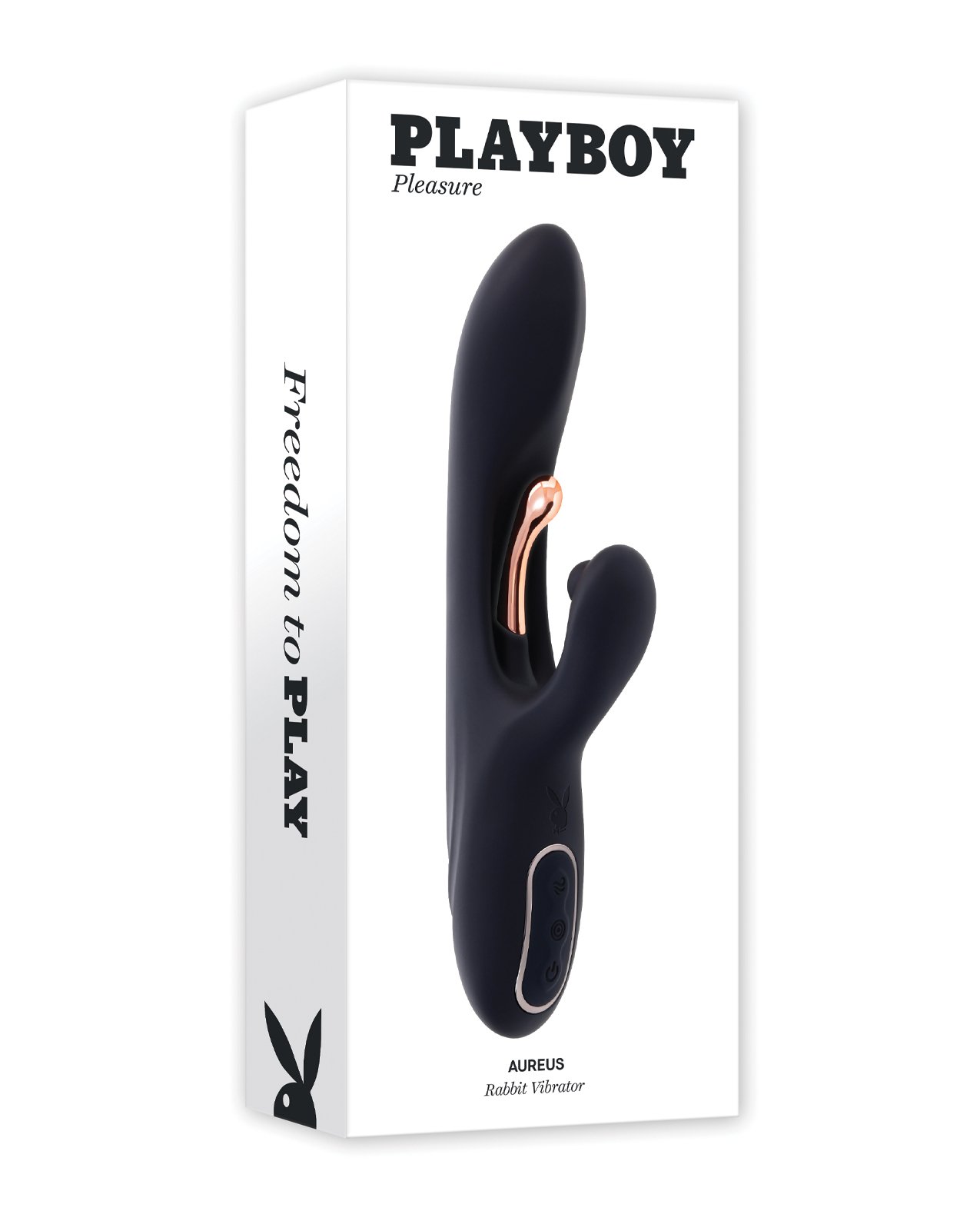Playboy Pleasure Aureus Dual G-Spot Vibrator - Black