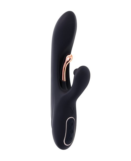 Playboy Pleasure Aureus Dual G-Spot Vibrator - Black - Image 2