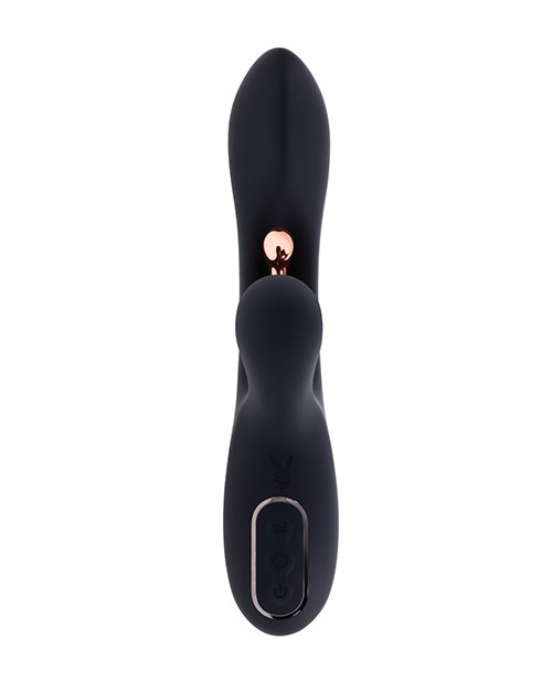 Playboy Pleasure Aureus Dual G-Spot Vibrator - Black - Image 3