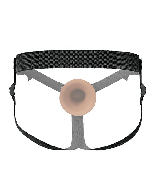 Fantasy X-Tensions Elite 9" Silicone Hallow Strap-On Dual Density - Brown - Image 5