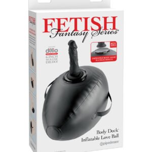 Fetish Fantasy Series Body Dock Inflatable Love Ball - Black