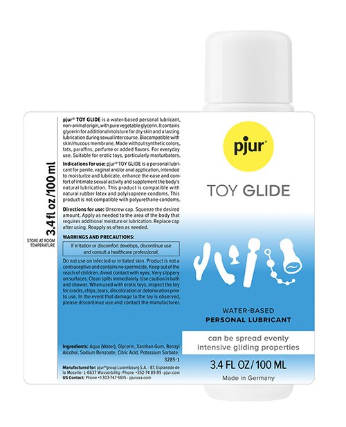 Pjur Toy Glide - 100 ml Bottle - Image 2
