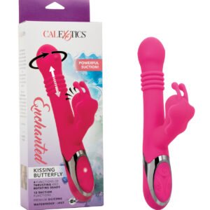 Enchanted Kissing Butterfly Vibrator - Pink