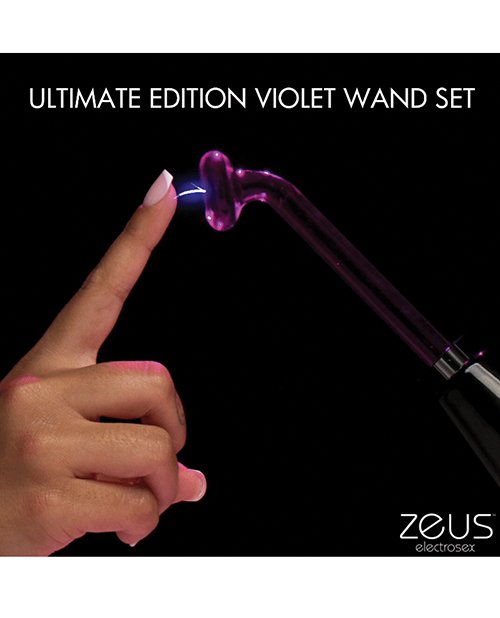 Zeus Electrosex ZS Ultimate Edition Violet Wand Set - Image 7